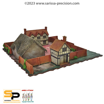 15mm Medieval Grand Manor Set