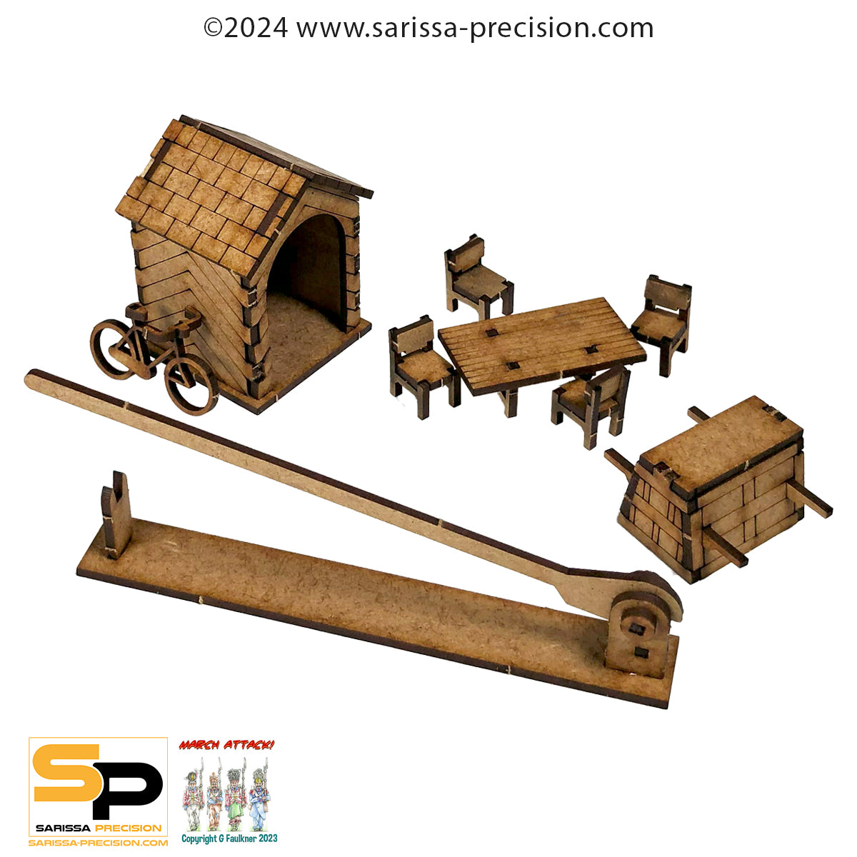 Sentar Y Box Sentry Box and PoW extras – Sarissa Precision Limited