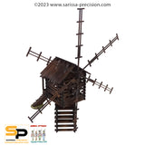 Destroyed East European Windmill (28mm)
