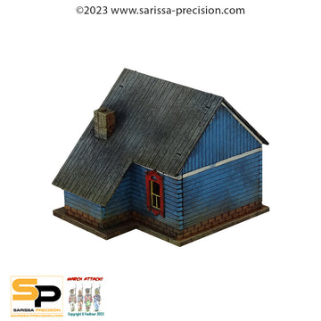 15mm East European small house