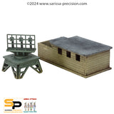 15mm WW2 Low radar & equipment shed