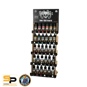 Duncan Rhodes - Two Thin Coats Dark Arts Paint Rack