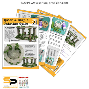 FREE: Greco Roman Ring Temple - A Simple Painting Guide