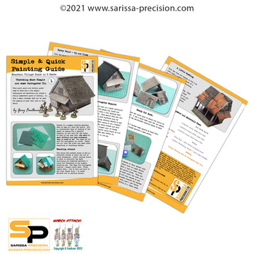 FREE: Mountain Village Guide part 1 of 2 - A Simple and Quick Painting Guide