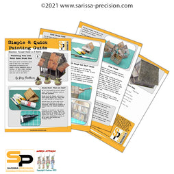 FREE: Mountain Village Guide part 2 of 2 - A Simple and Quick Painting Guide