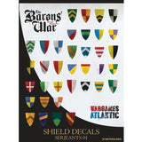 Barons' War Shield Decals (03) Serjeants 01