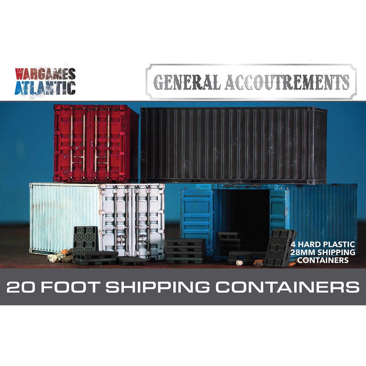 Wargames Atlantic - 20 Foot Shipping Containers
