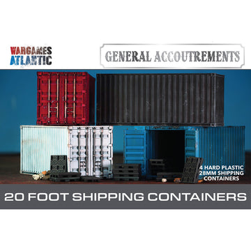 Wargames Atlantic - 20 Foot Shipping Containers