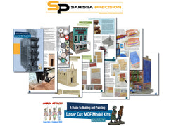 Book, PDF and Papers. A Guide to Making and Painting Laser Cut MDF Model Kits