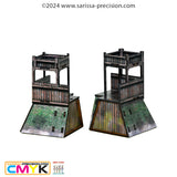 15mm Rome Fort Corner- Full-colour (x2)