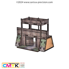 15mm Rome Fort Gate - Full-colour