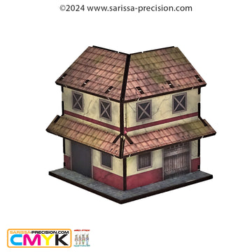 15mm Rome Insula Corner 1 - Full-colour