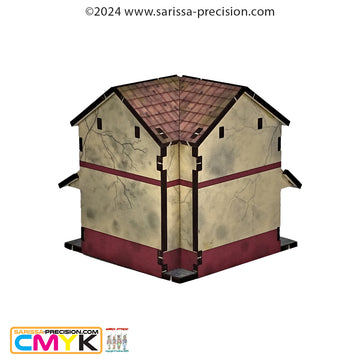 15mm Rome Insula Corner 1 - Full-colour