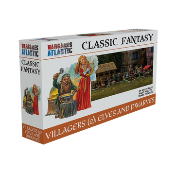 Wargames Atlantic - Villagers (2): Elves & Dwarves