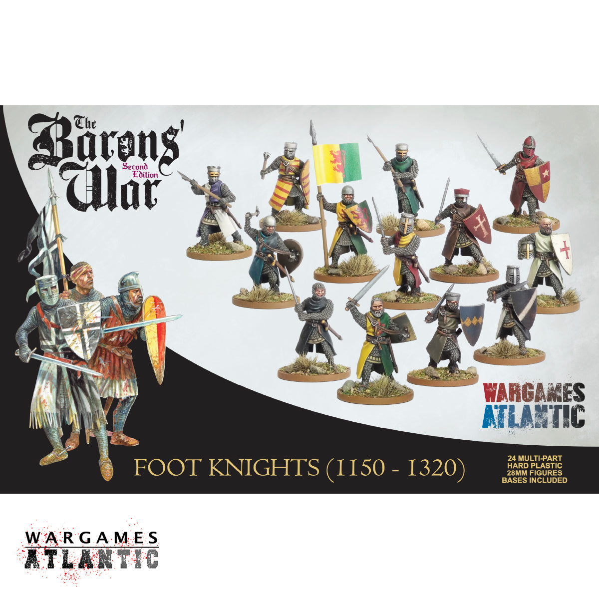 Wargames Atlantic - Foot Knights (1150-1320)
