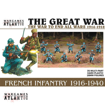 Wargames Atlantic - French Infantry (1916-1940)