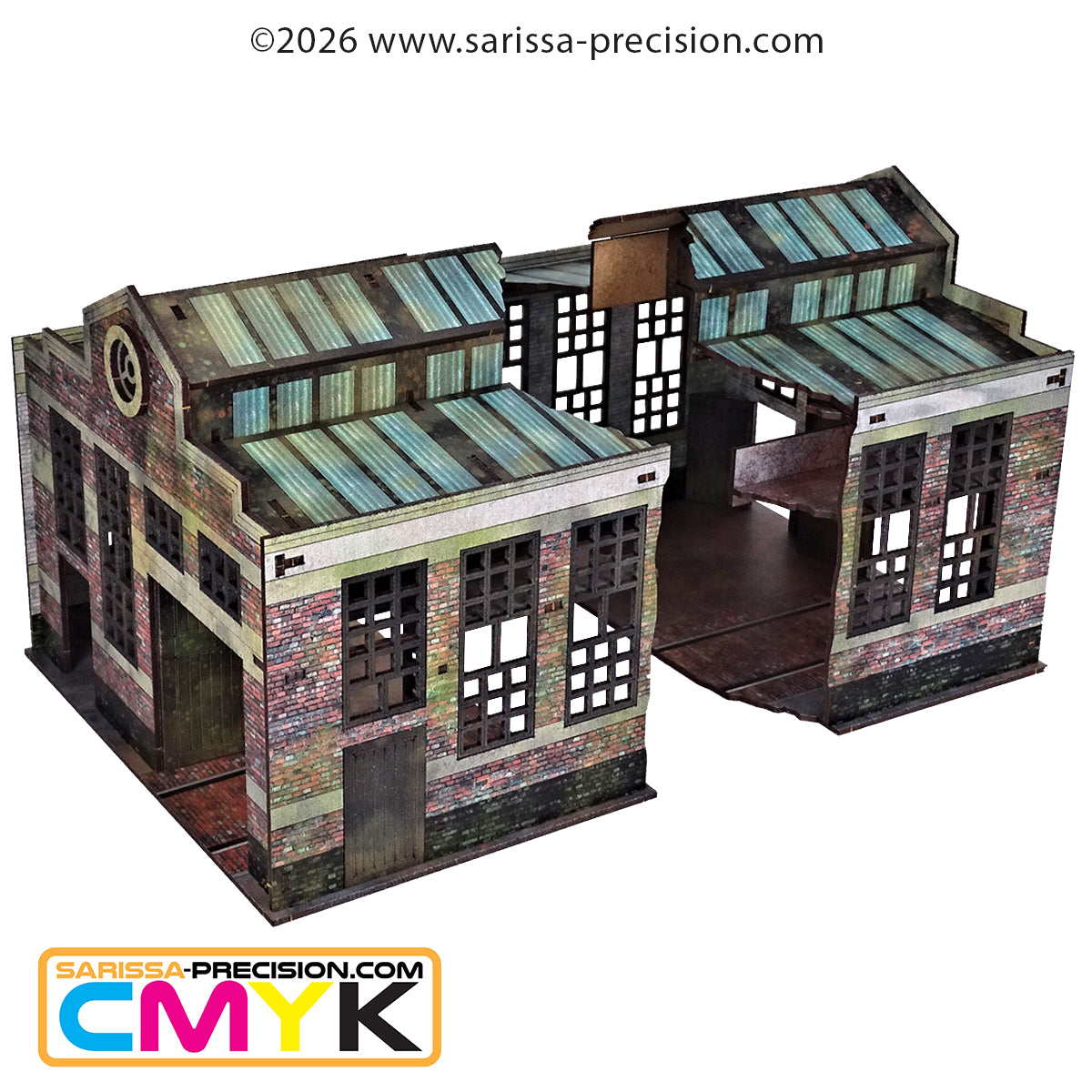 Usines Beaumont (Industrial Works) (28mm) CMYK