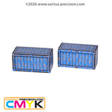Junction Freight Containers - Blue (28mm) (CMYK)