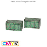 Junction Freight Containers - Green (28mm) (CMYK)
