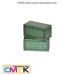 Junction Freight Containers - Green (28mm) (CMYK)