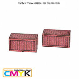 Junction Freight Containers - Red (28mm) (CMYK)