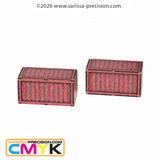 Junction Freight Containers - Red (28mm) (CMYK)