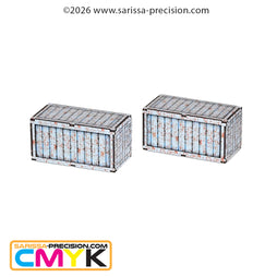 Junction Freight Containers - White (28mm) (CMYK)