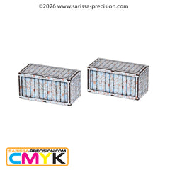 Junction Freight Containers - White (28mm) (CMYK)