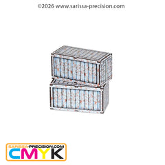 Junction Freight Containers - White (28mm) (CMYK)
