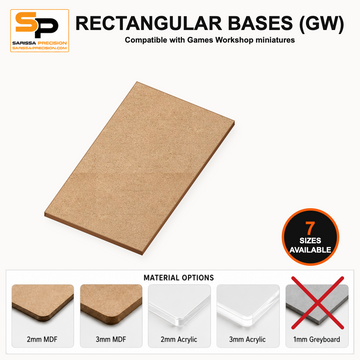 Rectangular Bases (GW) gallery image 1