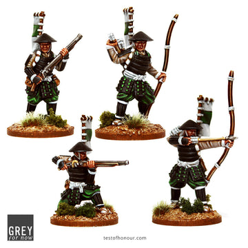 Test of Honour - Ashigaru with Bows and Muskets
