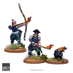 Test of Honour - Ashigaru with Fire Arrows and Flaming Torch