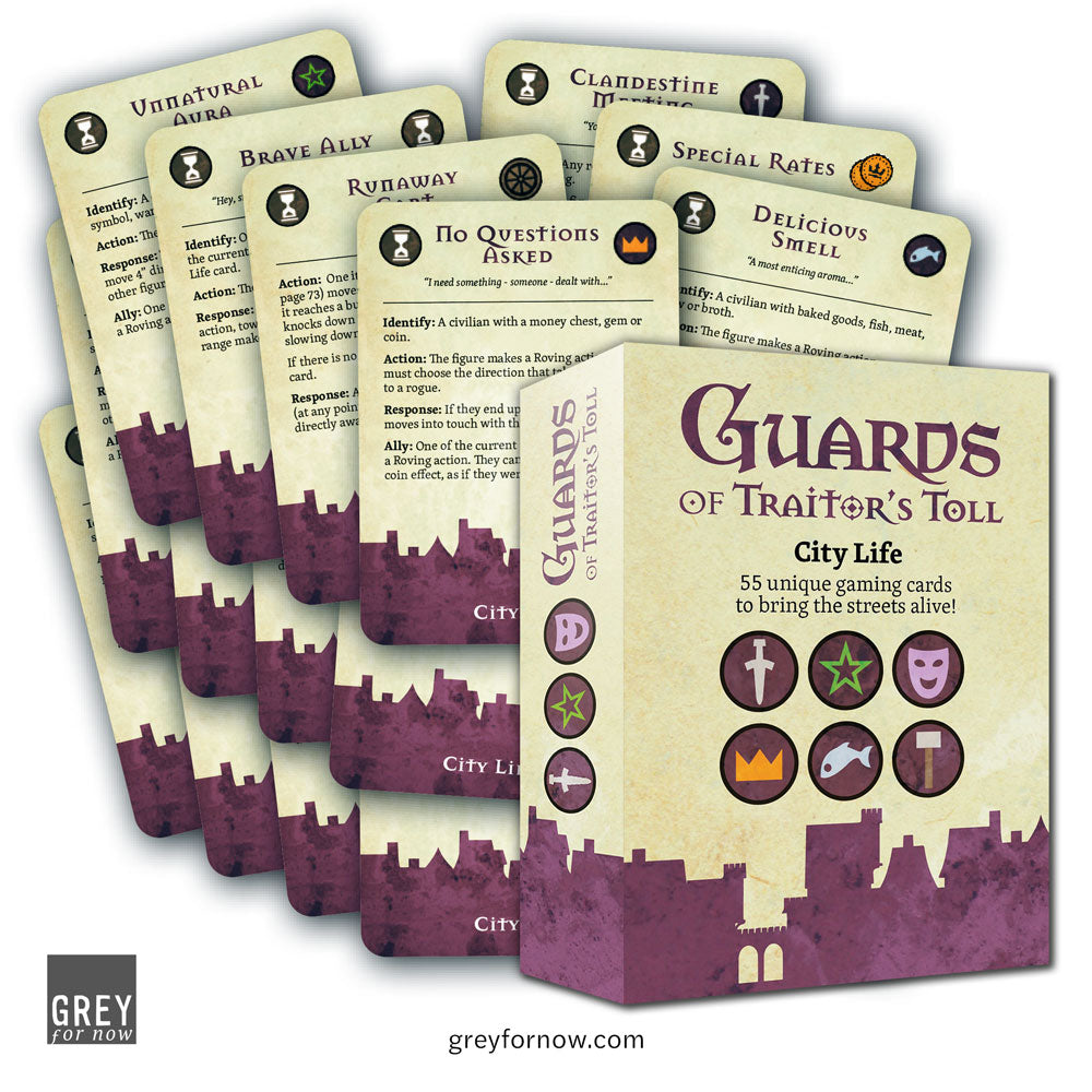 Guards of Traitor's Toll City Life card set