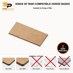 Kings of War Compatible Horde Bases gallery image 1