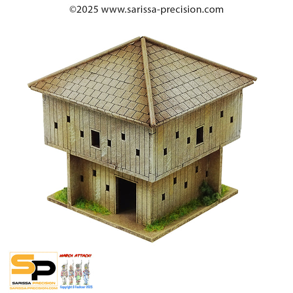 Maquette Moulin à Vent Sarissa Precision 15mm - Échelle Historique, Occasion Comme Neuf