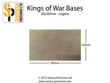 Legion Base 200x120mm 20x20