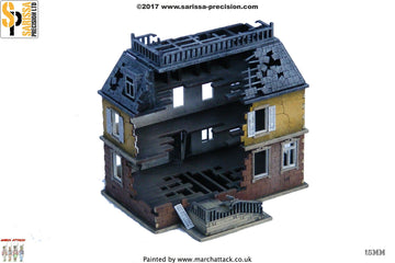 Destroyed Chateau - 15mm