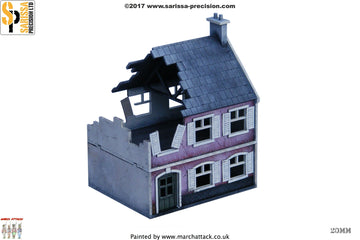 Destroyed Farmhouse - 20mm