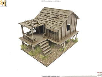 Planked-Style Village House  - 20mm