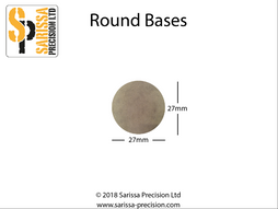 27mm Round Base Pack (x 27)