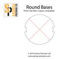 70mm Round Base Pack with Cutouts (x 4)