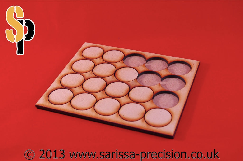 10 x 8 Conversion Tray for 25mm Round Bases