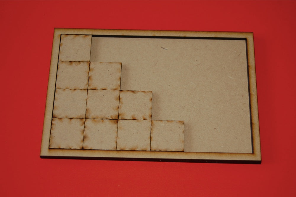 10 x 3 Movement Tray for 25 x 25mm Bases