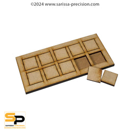 6x5 30x30mm Conversion Tray for 25x25mm bases