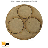 60mm Large Gun Team Base for 25mm round bases