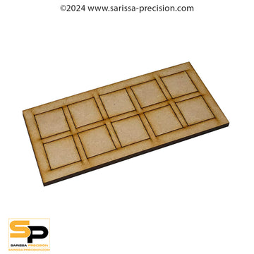 15x3 30x30mm Conversion Tray for 25x25mm bases