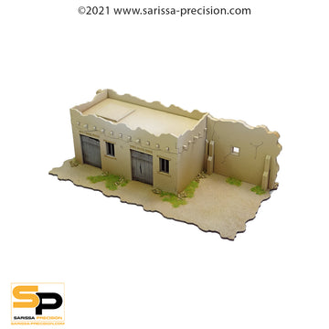 Alamo West Wall Buildings