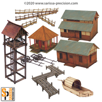 Japanese Village Set (28mm)