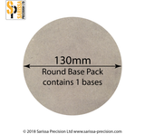 130mm Round Base Pack
