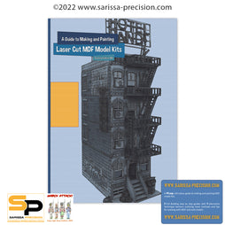 Laser cut store model building kits